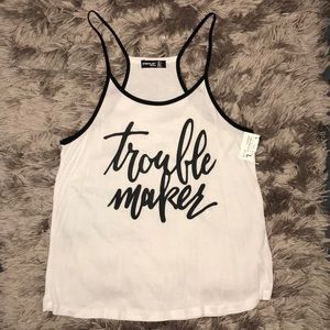 Trouble Maker Sleeveless Tee